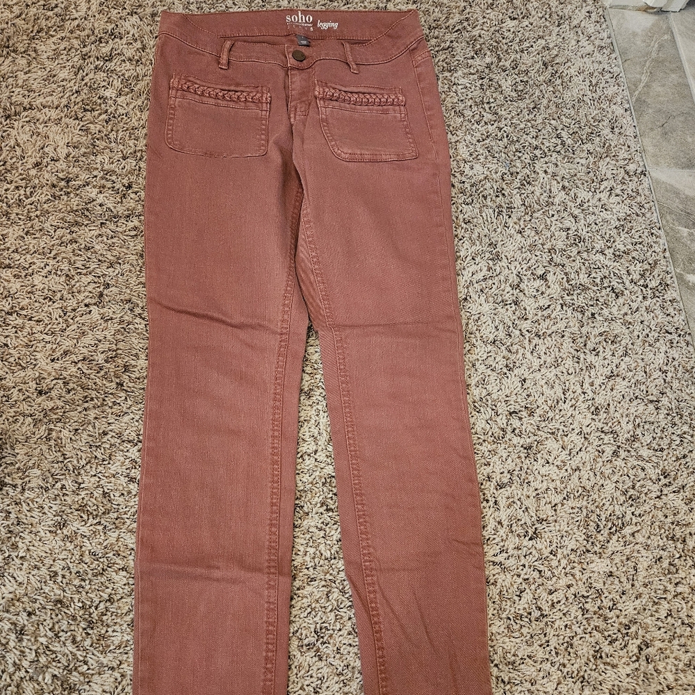 New York & Company Women's Brick Skinny Jeans Leggings